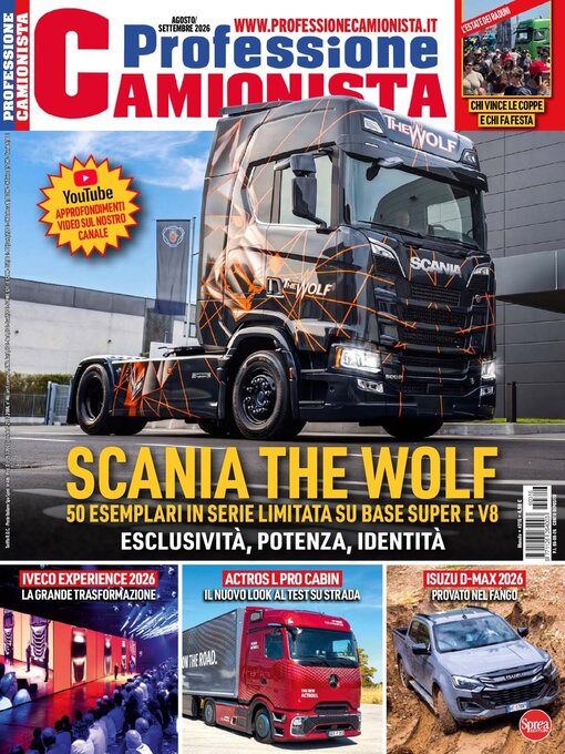 Cover image for Professione camionista